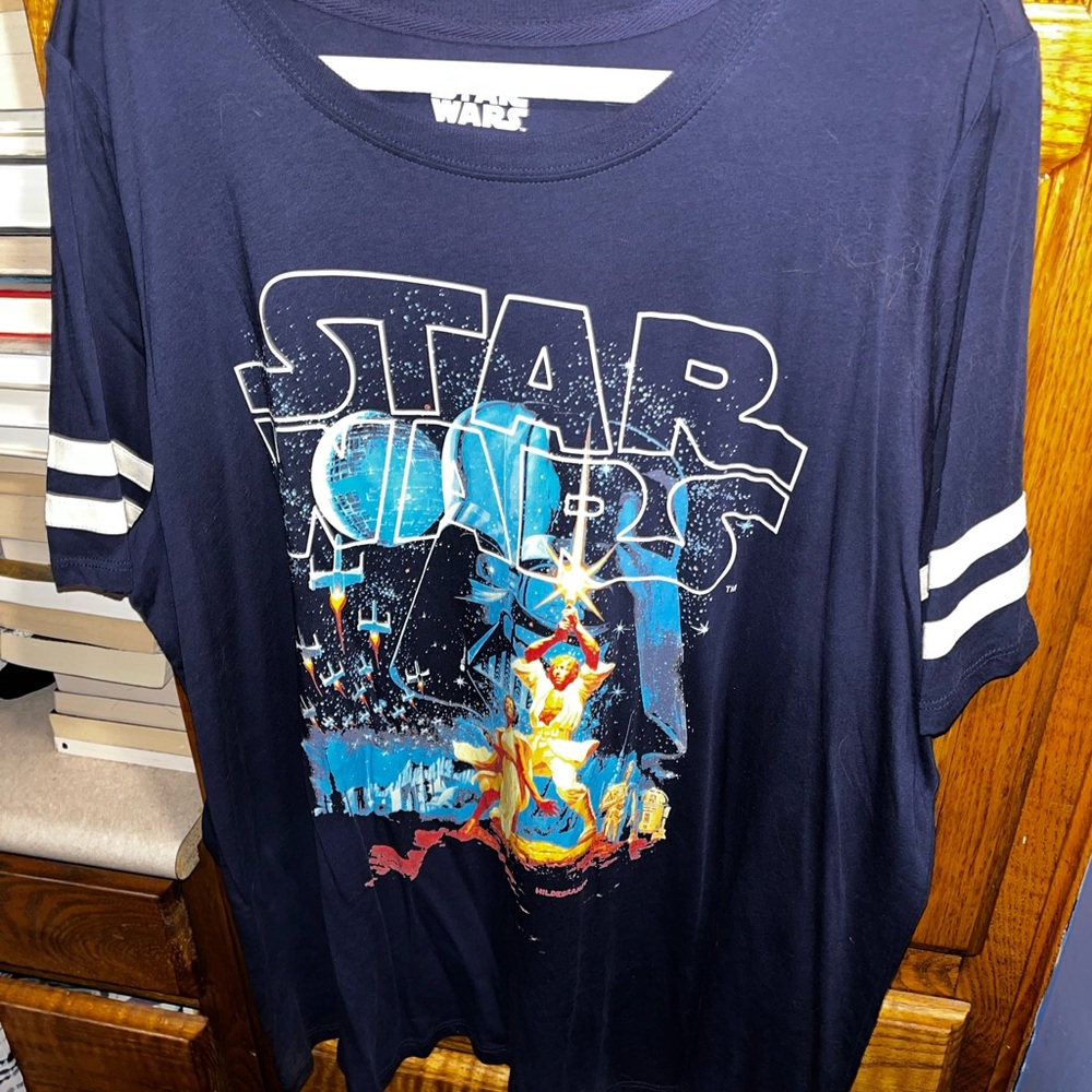 Torrid Blue Star Wars Graphic Tee Short Sleeve